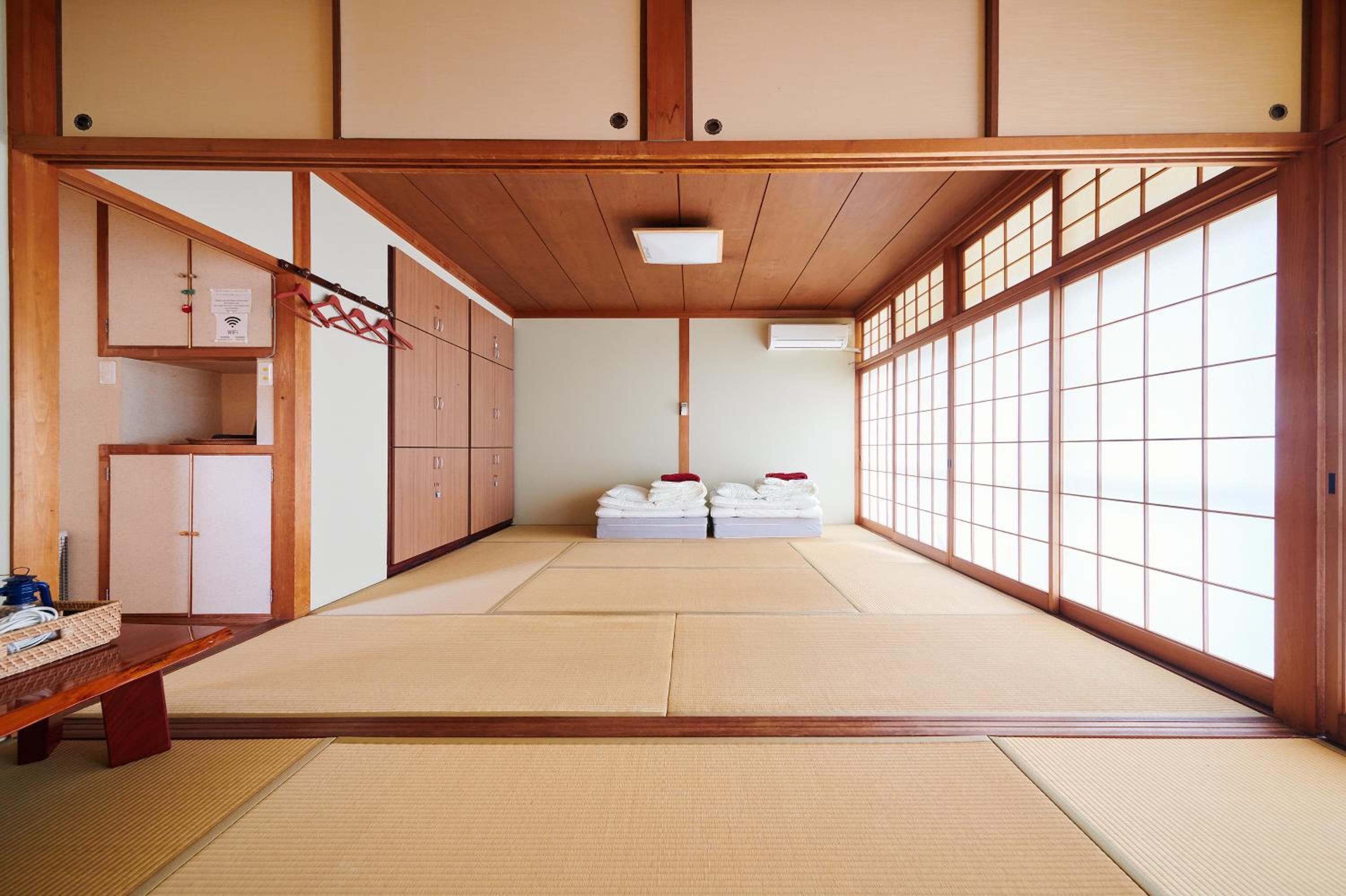 Down comforters, individually decorated, individually furnished