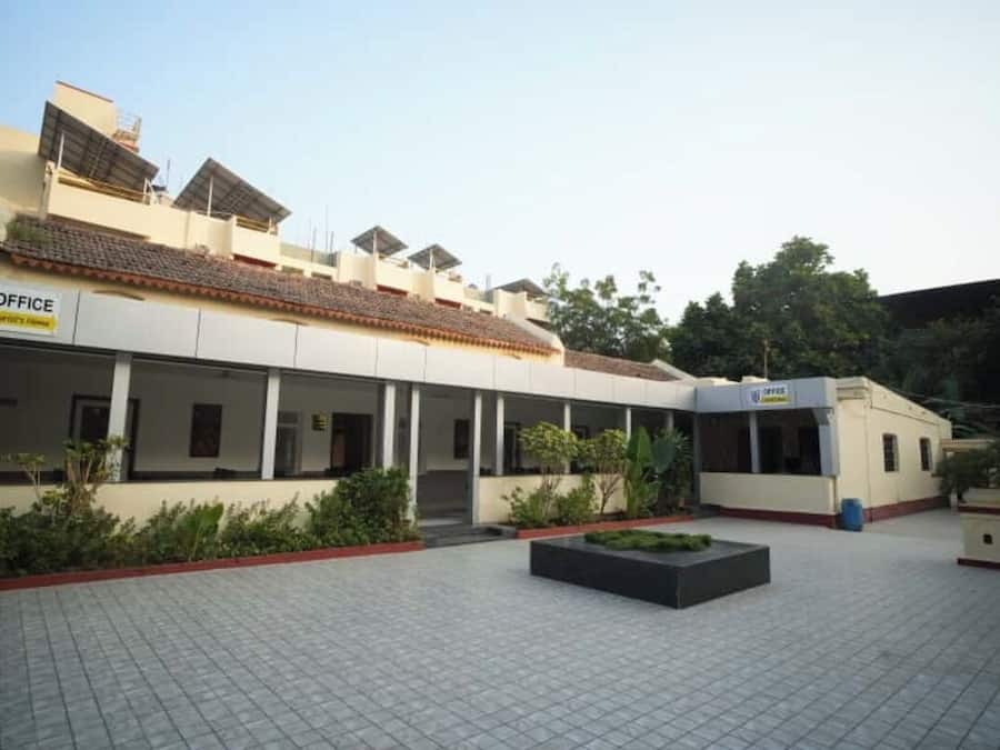 Facciata della struttura