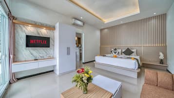 One Bedroom Villa | 1 間臥室、高級寢具、客房內保險箱、熨斗/熨衣板