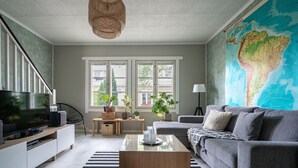 Apartment, 2 Bedrooms, Sauna | Living room - Roost Niklaksenkatu (Turku)