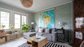 Apartment, 2 Bedrooms, Sauna | Living room - Roost Niklaksenkatu (Turku)