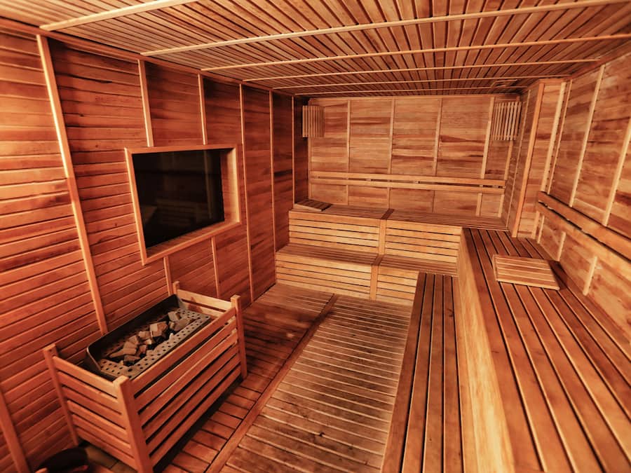 Behandlingsrom for par, badstue, dampbad og svensk massasje