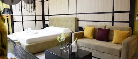 Superior Suite | 2 bedrooms, premium bedding, memory foam beds, minibar
