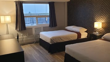 Deluxe Double Room, 2 Double Beds, Non Smoking | 1 bedroom, laptop workspace, free WiFi, bed sheets