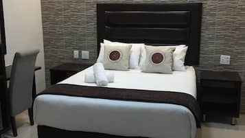 Luxury Room | Premium bedding, down comforters, individually decorated