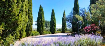 Galleria romantica in una posizione panoramica mozzafiato