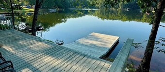 Beautiful Lake Views at this Lake Front Camper on Private 25 Acre Lake