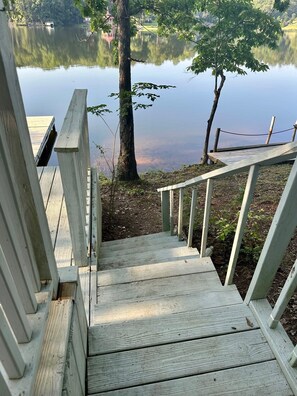 Property grounds - Beautiful Lake Views at this Lake Front Camper on Private 25 Acre Lake (Mooresboro)