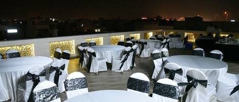 Espace mariage en plein air