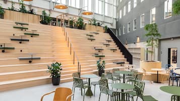 Sala de estar en el lobby