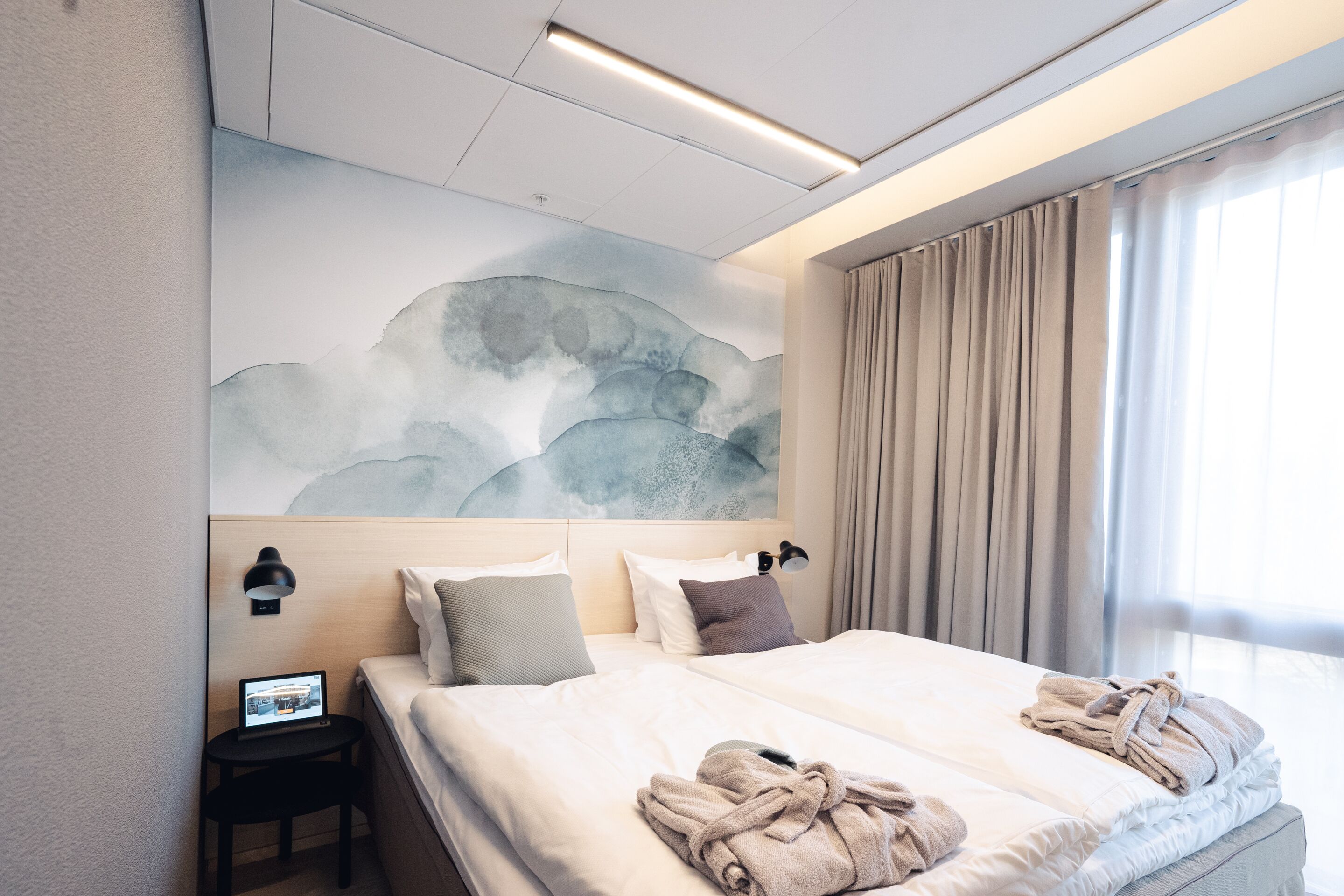 VALO Deluxe Double | 防过敏的被褥、客房内保险箱、遮光窗帘、隔音