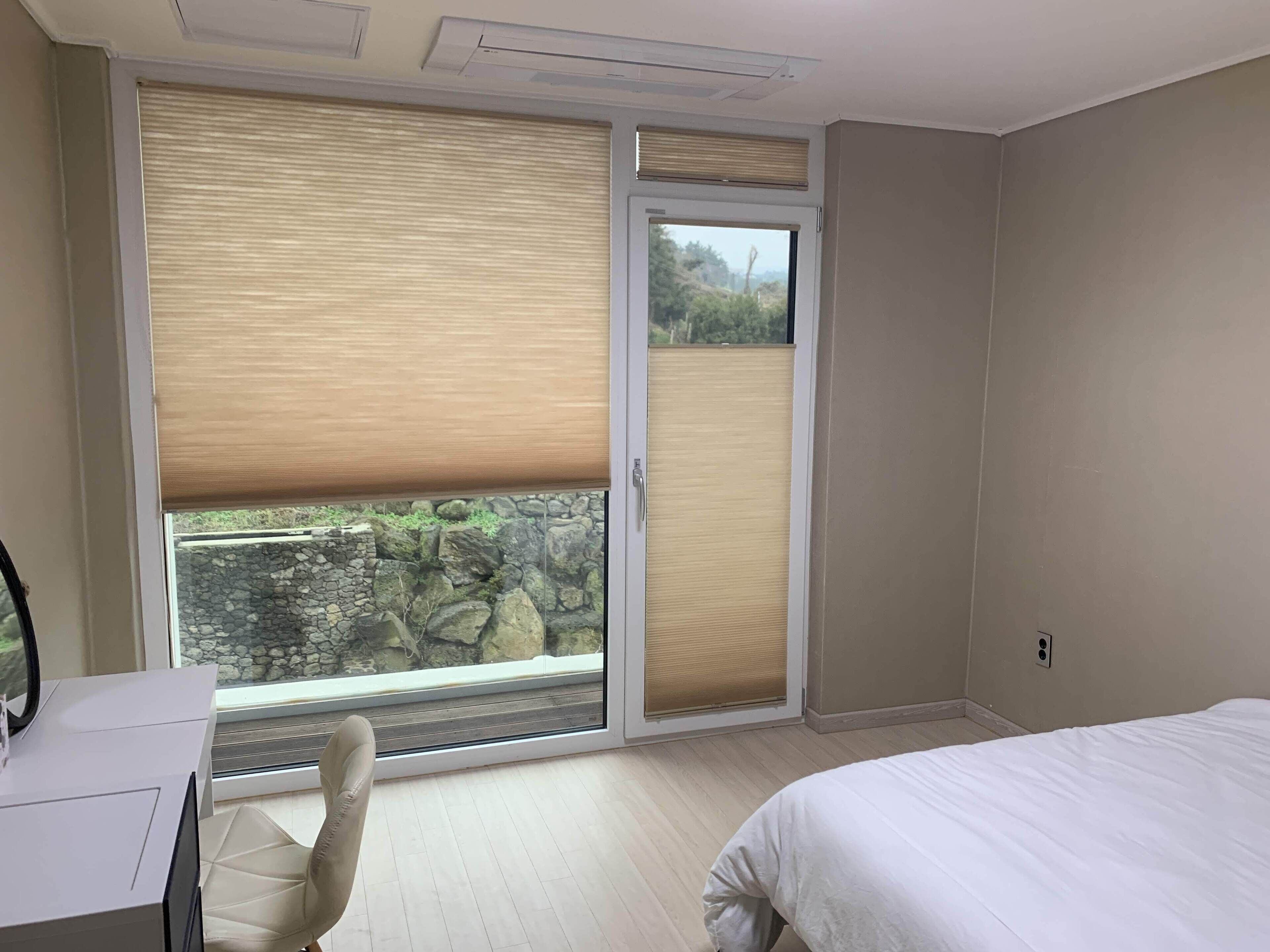 Terraced resort pension with deck & mountain view | Premium bedding, individually decorated, individually furnished, desk