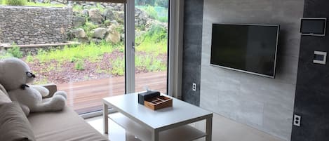 Maison mitoyenne Premium, 2 chambres, vue montagne (Hill resort pension, solitary garden) | Vue de la chambre