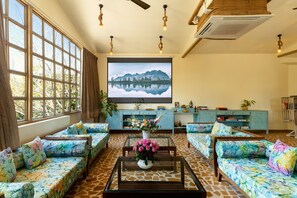 Zona de estar del vestíbulo