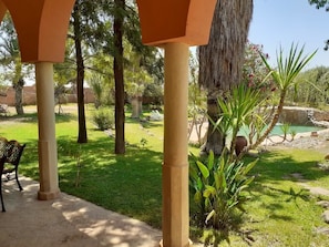 Property grounds - Villa Familliale Jardin Piscine (Marrakech)