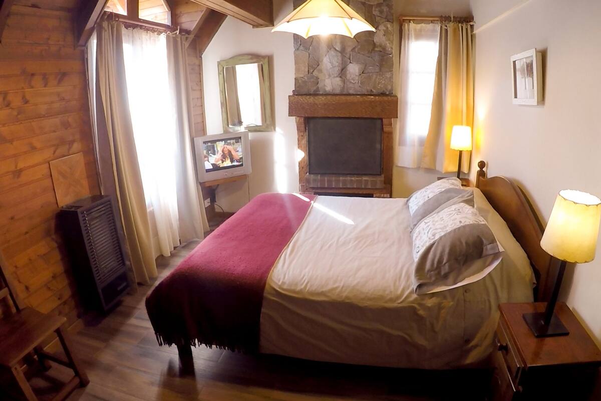 Familiehytte (up to 8 Guests) | 3 soveværelser, pengeskab på værelset, mørklægningsgardiner