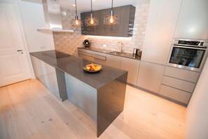 Fridge, microwave, oven, stovetop - City Point Reykjavik Center (Reykjavik)