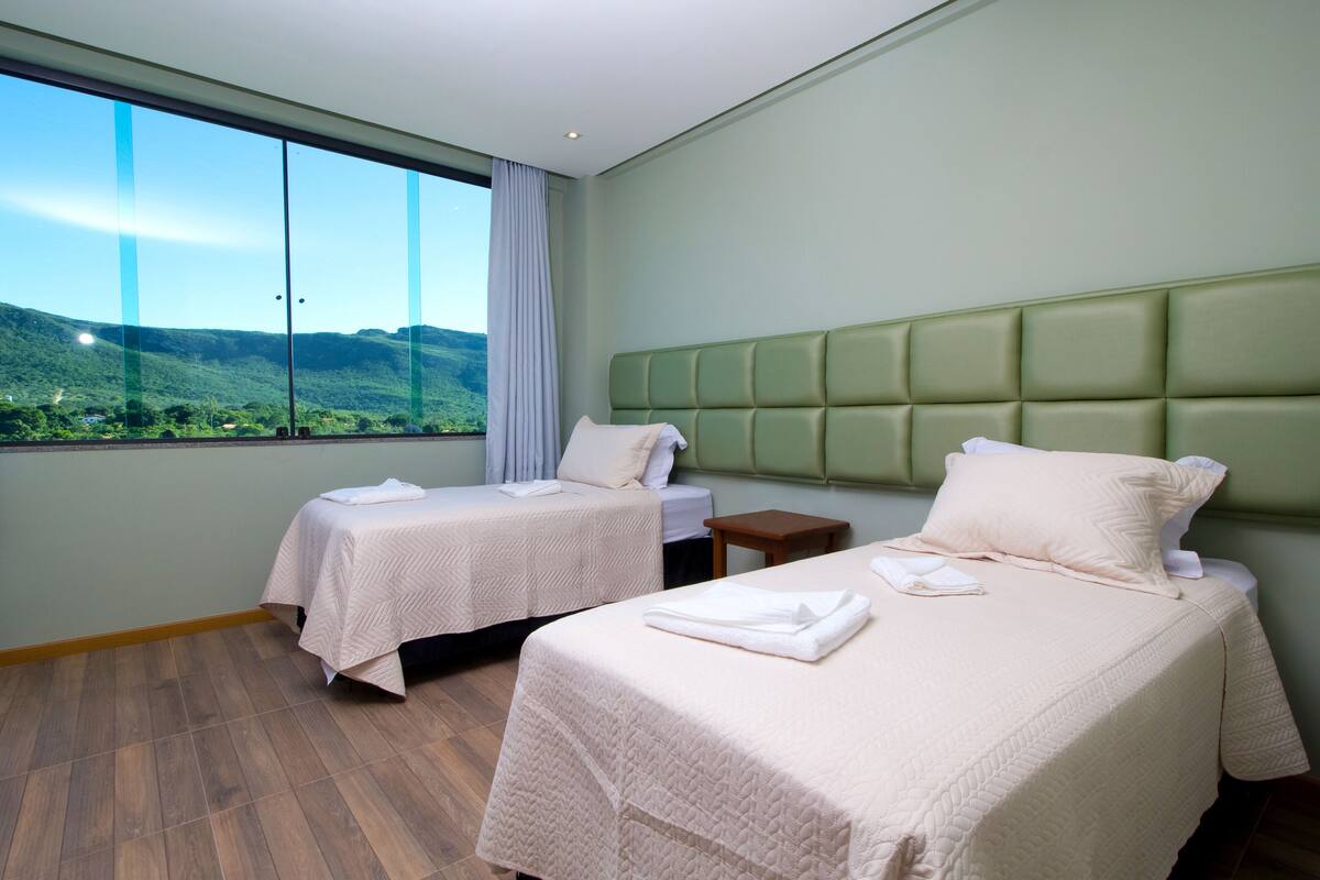 Suite com Vista Para as Montanhas | 迷你吧、免費 Wi-Fi、床單