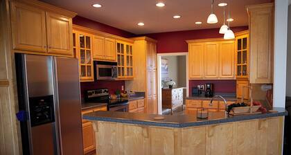 Bluegrass Vineyard B&B, nestled next to the vineyard and winery