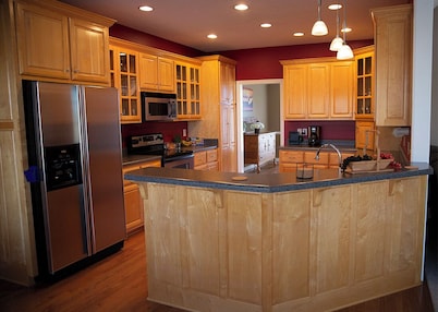 Bluegrass Vineyard B&B, nestled next to the vineyard and winery