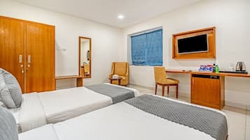 Deluxe-Einzelzimmer | Schallisolierte Zimmer, Bügeleisen/Bügelbrett, kostenloses WLAN