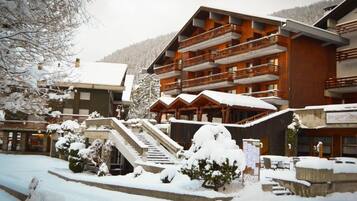 Façade de l’hébergement