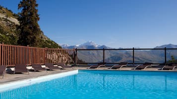 Indoor pool, seasonal outdoor pool