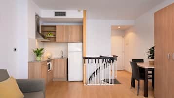 Duplex, 2 Bedrooms (4 people) | Living area | Flat-screen TV