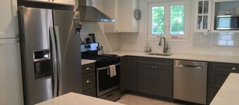 Great family home, fenced in back yard and Weber grill.