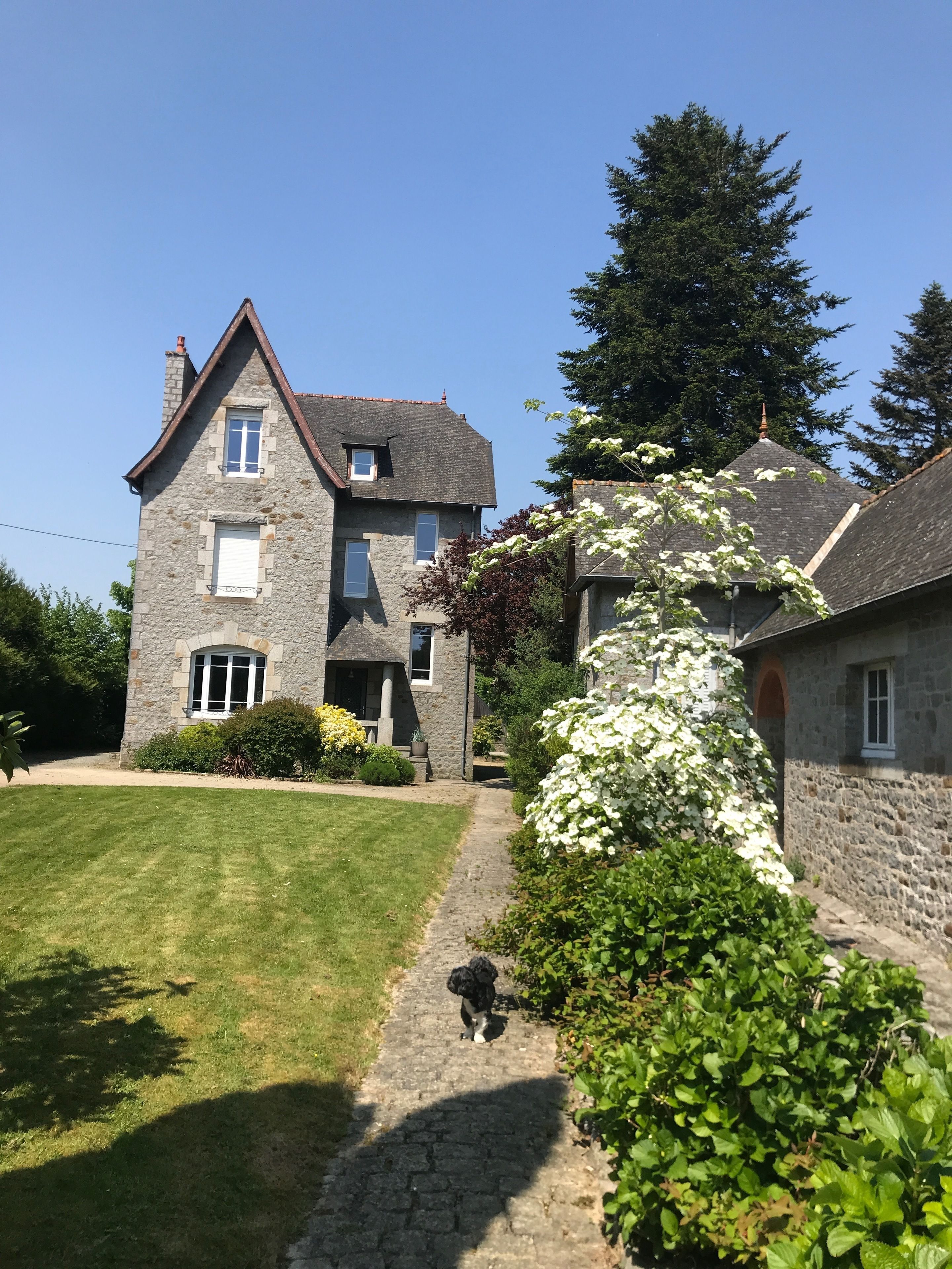 Façade de l’hébergement