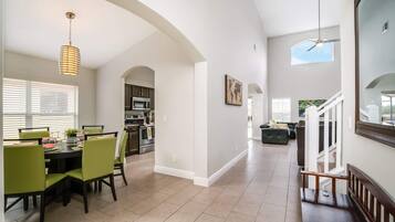 5 bedrooms, individually decorated, individually furnished, desk