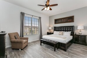 3 habitaciones, decoración personalizada y muebles diferentes 