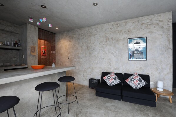 Apartment, 1 Bedroom, Terrace | Living area