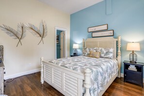 4 habitaciones, tabla de planchar con plancha y cuna de viaje 