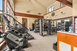 Fitness facility - Deluxe1 Bdrm Stonebridge Condo 817, Steps to the slopes & Base Village (Snowmass Village)