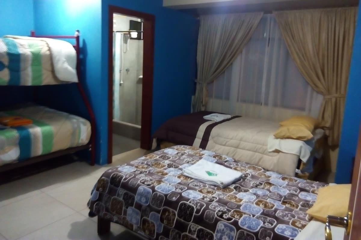 Free WiFi, bed sheets