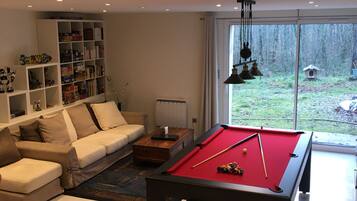 Zona de estar del vestíbulo