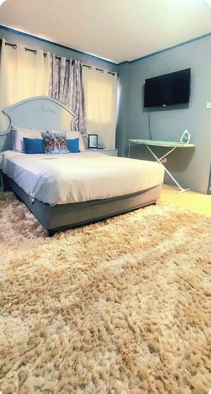 1 bedroom, iron/ironing board, free WiFi, bed sheets