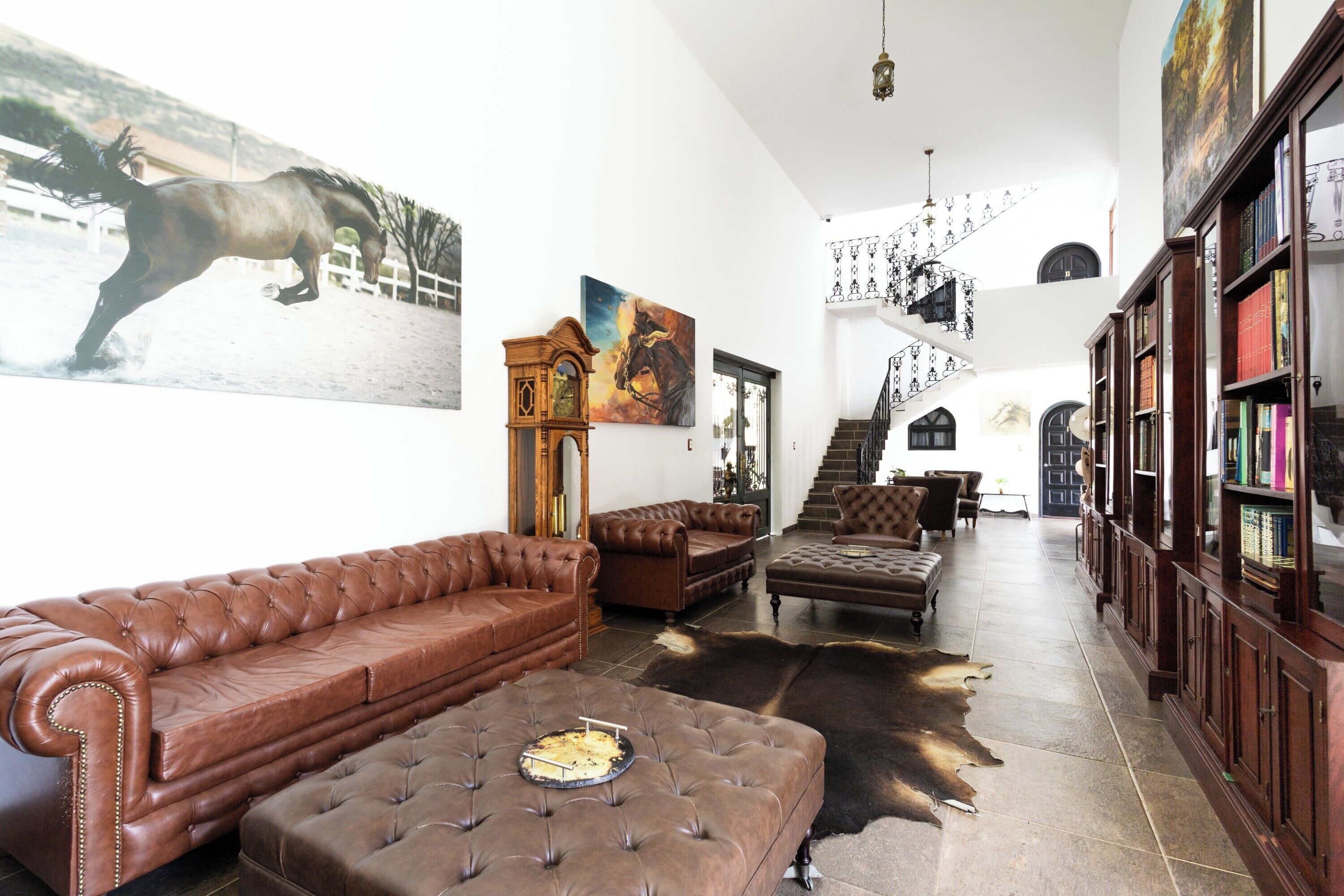 Sala de estar en el lobby