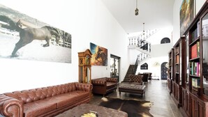 Sitteområde i lobbyen
