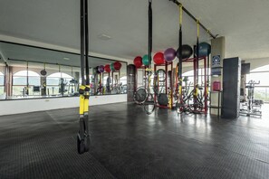 Fitness facility - Nueva Escocia Boutique Hotel Puebla (Cuautinchán)