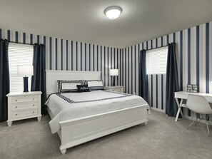 6 bedrooms, iron/ironing board, travel crib, free WiFi