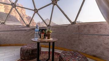 Panoramic Tent | Egyptian cotton sheets, premium bedding, down comforters