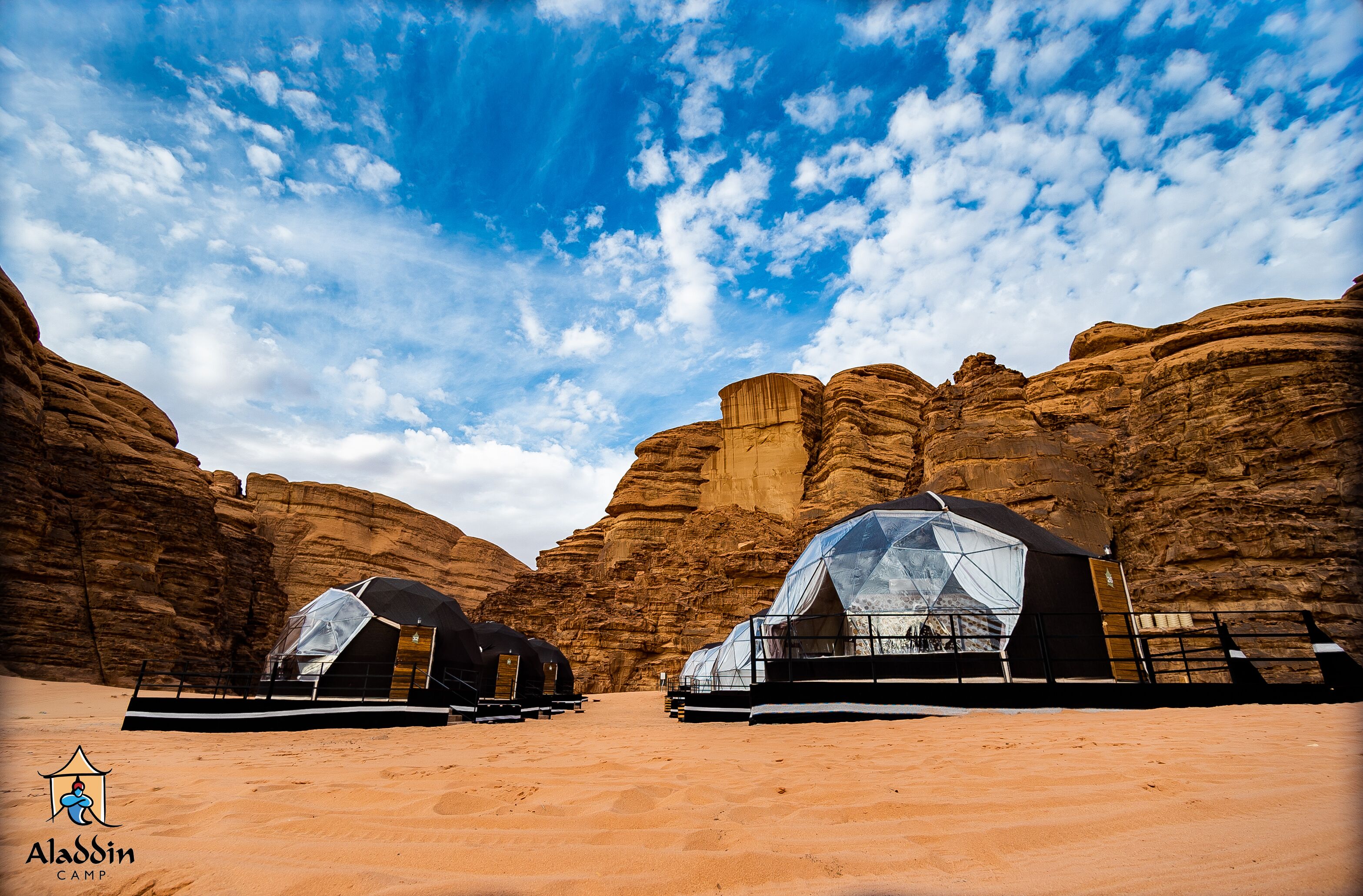 Aladdin Camp in Wadi Rum, Jordan