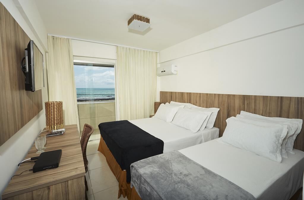 Superior-Zimmer, Strandblick | Schreibtisch, kostenloses WLAN, Bettwäsche