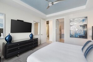 9 habitaciones, escritorio y tabla de planchar con plancha 