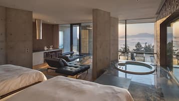 Kamar (Namjae 1) | Seprai premium, ruang kerja ramah laptop, dan tirai kedap cahaya