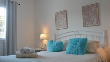 2 Schlafzimmer, Bügeleisen/Bügelbrett, kostenloses WLAN, Bettwäsche