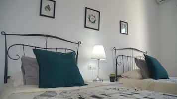 2 bedrooms, iron/ironing board, free WiFi, bed sheets