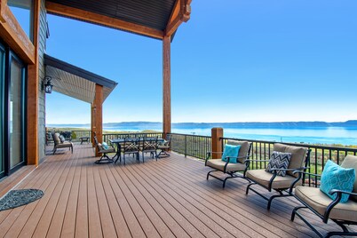 Breathtaking Lake Views | 7-Acre Private Retreat w/ Theater & Pickleball
